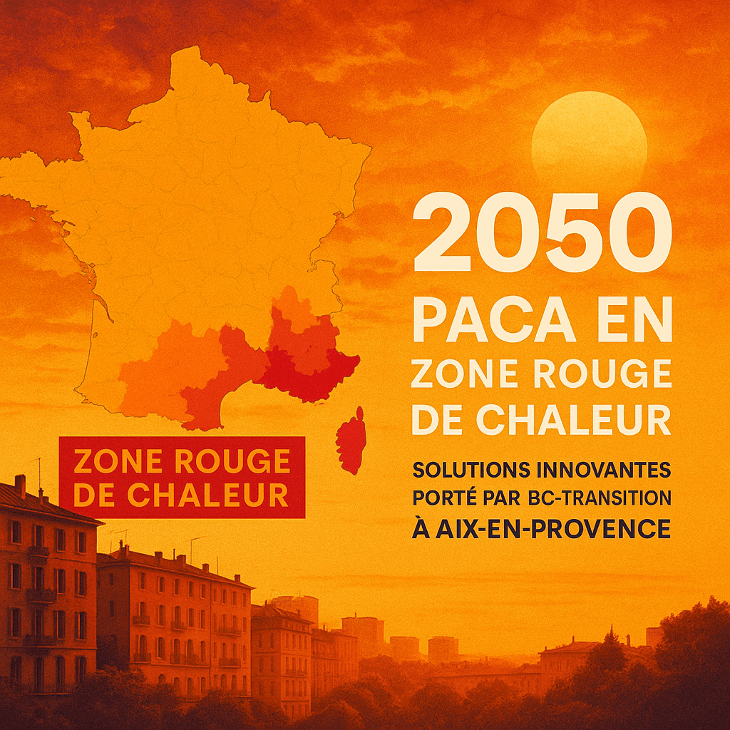 2050 : PACA en Zone Rouge de Chaleur